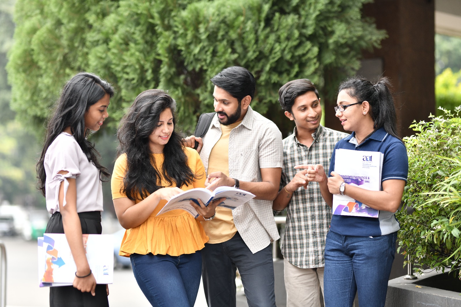 Campus and corporate recognition visual